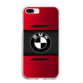 Чехол для iPhone 7Plus/8 Plus матовый с принтом BMW SPORT в Екатеринбурге, Силикон | Область печати: задняя сторона чехла, без боковых панелей | auto | bmw | car | автомобиль | бмв | марка