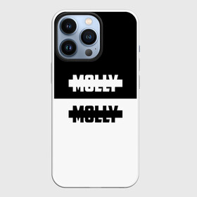 Чехол для iPhone 13 Pro с принтом Molly в Екатеринбурге,  |  | Тематика изображения на принте: molly | андрей густей | дмитрий гончаренко | кирилл бледный | кирилл тимошенко | моли пошлая | молли | ольга | павел холодянский | панк группа | поп панк | серябкина | синти панк