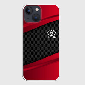 Чехол для iPhone 13 mini с принтом TOYOTA SPORT в Екатеринбурге,  |  | auto | car | carbon | toyota | автомобиль | машина