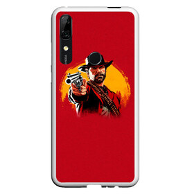 Чехол для Honor P Smart Z с принтом Red Dead Redemption 2 в Екатеринбурге, Силикон | Область печати: задняя сторона чехла, без боковых панелей | rdr | rockstar | рокстар