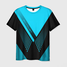 Мужская футболка 3D с принтом Bicyclist в Екатеринбурге, 100% полиэфир | прямой крой, круглый вырез горловины, длина до линии бедер | bicyclist | sport | велосипедист | велоспорт