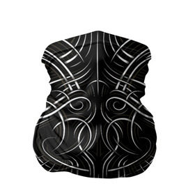 Бандана-труба 3D с принтом Tribal Pattern в Екатеринбурге, 100% полиэстер, ткань с особыми свойствами — Activecool | плотность 150‒180 г/м2; хорошо тянется, но сохраняет форму | biker | bodybuilding | cool | fitness | gothic | gym | pattern | sport | style | tattoo | tribal | тату