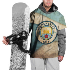 Накидка на куртку 3D с принтом Манчестер сити олд в Екатеринбурге, 100% полиэстер |  | manchester | manchester city | манчестер | манчестер сити | футбол