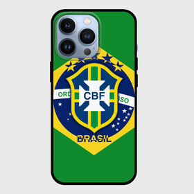 Чехол для iPhone 13 Pro с принтом Сборная Бразилии флаг в Екатеринбурге,  |  | brazil | бразилия