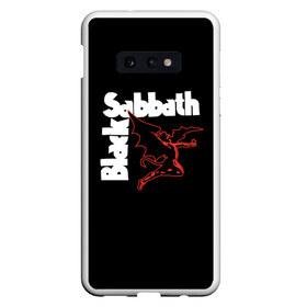 Чехол для Samsung S10E с принтом BLACK SABBATH в Екатеринбурге, Силикон | Область печати: задняя сторона чехла, без боковых панелей | black sabbath | билл уорд | блэк саббат | британская рок группа | гизер батлер | группа | музыка | оззи осборн | рок | тони айомми | хеви метал