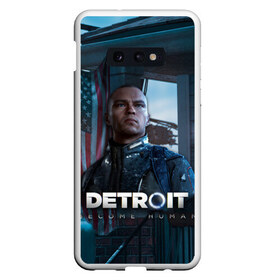 Чехол для Samsung S10E с принтом Detroit Become Human - Markus в Екатеринбурге, Силикон | Область печати: задняя сторона чехла, без боковых панелей | connor | cyberlife | deviant | ps4 | rk800 |  detroit: become human | детроит | детроит: стать человеком | игры | коннор | пиратs | эксклюзив