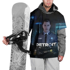 Накидка на куртку 3D с принтом Detroit: Become Human - Connor в Екатеринбурге, 100% полиэстер |  | 