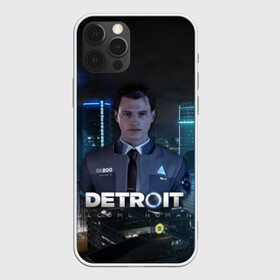 Чехол для iPhone 12 Pro с принтом Detroit: Become Human - Connor в Екатеринбурге, силикон | область печати: задняя сторона чехла, без боковых панелей | 