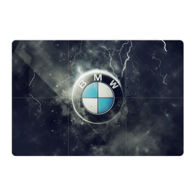 Магнитный плакат 3Х2 с принтом Логотип BMW в Екатеринбурге, Полимерный материал с магнитным слоем | 6 деталей размером 9*9 см | logo bmw | бмв | логотип bmw | логотип бмв
