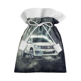 Подарочный 3D мешок с принтом Volkswagen Tiguan в Екатеринбурге, 100% полиэстер | Размер: 29*39 см | tiguan | volkswagen