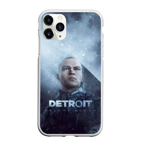 Чехол для iPhone 11 Pro матовый с принтом Detroit become human в Екатеринбурге, Силикон |  | dbh | detroit | gamer