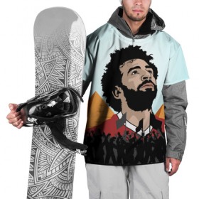 Накидка на куртку 3D с принтом Salah Egypt в Екатеринбурге, 100% полиэстер |  | liverpool | mohamed | mohammed | salah | ливерпуль | мохамед | мохаммед | салах