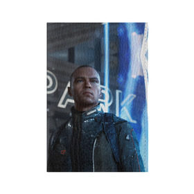 Обложка для паспорта матовая кожа с принтом Markus. Detroit: Become Human в Екатеринбурге, натуральная матовая кожа | размер 19,3 х 13,7 см; прозрачные пластиковые крепления | 2038 | android | connor | dbh | detroit | future | gamer | human | kara | markus | андроид | будущее | детройт | детройтстатьчеловеком | игра | кара | конор | маркус | человек