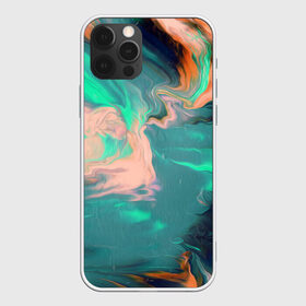 Чехол для iPhone 12 Pro Max с принтом Кислотные разводы в Екатеринбурге, Силикон |  | abstraction | tie dye | watercolor | абстракция красок | акварель | акриловый | брызги красок | живопись | краска | потертость красок | размытые краски | текстуры | черно белый | яркие краски