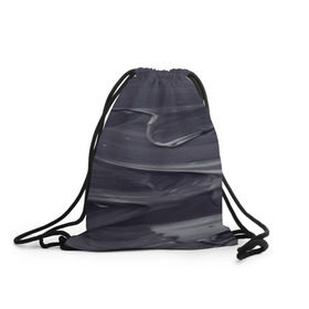 Рюкзак-мешок 3D с принтом Серый градиент в Екатеринбурге, 100% полиэстер | плотность ткани — 200 г/м2, размер — 35 х 45 см; лямки — толстые шнурки, застежка на шнуровке, без карманов и подкладки | 