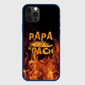 Чехол для iPhone 12 Pro с принтом Papa Roach в Екатеринбурге, силикон | область печати: задняя сторона чехла, без боковых панелей | papa roach | roach | папа роач | папароач | папароч | роач | роч