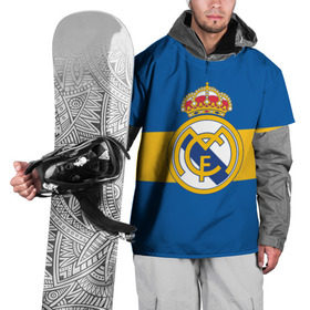 Накидка на куртку 3D с принтом Реал Мадрид в Екатеринбурге, 100% полиэстер |  | Тематика изображения на принте: football | logo | real madrid | spain | sport | арт | испания | лига | лого | реал | спорт | текстура | фк | футбол | футбольный клуб | эмблема