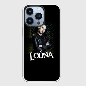 Чехол для iPhone 13 Pro с принтом Louna в Екатеринбурге,  |  | louna | альтернативный | вит | виталий демиденко | група | группа | леонид кинзбурский | лу | луна | лусинэ геворкян | метал | ню | нюметал | панк | панкрок | пилот | рок | ру | рубен казарьян | серж