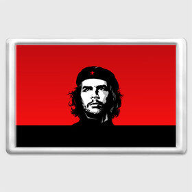 Магнит 45*70 с принтом Che Guevara в Екатеринбурге, Пластик | Размер: 78*52 мм; Размер печати: 70*45 | 