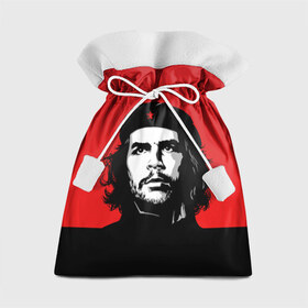 Подарочный 3D мешок с принтом Che Guevara в Екатеринбурге, 100% полиэстер | Размер: 29*39 см | 