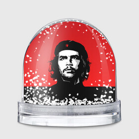 Водяной шар с принтом Che Guevara в Екатеринбурге, Пластик | Изображение внутри шара печатается на глянцевой фотобумаге с двух сторон | 