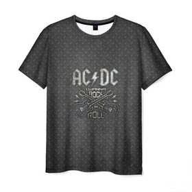 Мужская футболка 3D с принтом AC DC в Екатеринбурге, 100% полиэфир | прямой крой, круглый вырез горловины, длина до линии бедер | Тематика изображения на принте: ac dc | acdc | acdc ас дс | австралийская | ангус янг | асдс | блюз | группа | крис слэйд | метал | молния | музыка | музыканты | певцы | рок | рок н ролл | стиви янг | хард | хардрок | эксл роуз