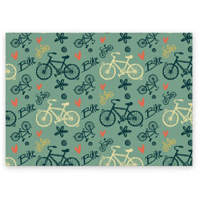 Поздравительная открытка с принтом Велосипед Текстура в Екатеринбурге, 100% бумага | плотность бумаги 280 г/м2, матовая, на обратной стороне линовка и место для марки
 | Тематика изображения на принте: байк | велик | вело | велосипед | велосипеды | велоспорт | с велосипедом | спорт