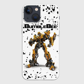 Чехол для iPhone 13 mini с принтом Шмель в Екатеринбурге,  |  | bumblebee | бамблби | герой | камаро | прайм | трансформеры | фильм | шевроле