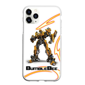 Чехол для iPhone 11 Pro матовый с принтом Bumblebee в Екатеринбурге, Силикон |  | bumblebee | бамблби | герой | камаро | прайм | трансформеры | фильм | шевроле