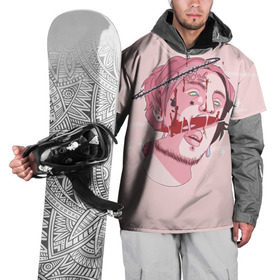Накидка на куртку 3D с принтом Lil Peep (1) в Екатеринбурге, 100% полиэстер |  | Тематика изображения на принте: baby | benz truck | cry | cry baby | lil | lil peep | peep | лил | лил пип | пип
