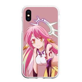 Чехол для iPhone XS Max матовый с принтом No Game No Life в Екатеринбурге, Силикон | Область печати: задняя сторона чехла, без боковых панелей | anime | manga | no game no life | аниме | без игры жизни нет | манга