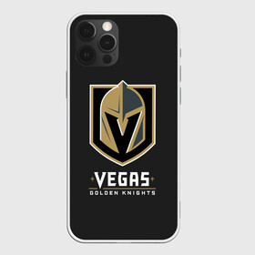 Чехол для iPhone 12 Pro с принтом Vegas Golden Knights в Екатеринбурге, силикон | область печати: задняя сторона чехла, без боковых панелей | 