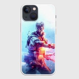 Чехол для iPhone 13 mini с принтом Battlefield 5 Man в Екатеринбурге,  |  | battlefield | battlefield5 | battlefieldv | батла | батлфилд | батлфилд5 | игра