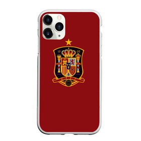 Чехол для iPhone 11 Pro матовый с принтом Сборная Испании в Екатеринбурге, Силикон |  | сборная испании | футбол