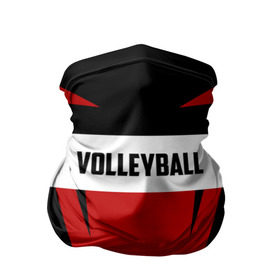 Бандана-труба 3D с принтом Volleyball в Екатеринбурге, 100% полиэстер, ткань с особыми свойствами — Activecool | плотность 150‒180 г/м2; хорошо тянется, но сохраняет форму | sport | volleyball | волейбол | спорт