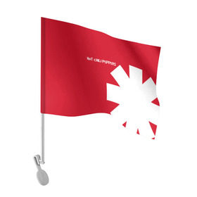 Флаг для автомобиля с принтом Red Hot Chili Peppers в Екатеринбурге, 100% полиэстер | Размер: 30*21 см | red hot chili peppers | rhcp | перцы | ред хот чили пепперс | рхчп | рэд