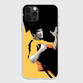 Чехол для iPhone 12 Pro Max с принтом Bruce Lee в Екатеринбурге, Силикон |  | Тематика изображения на принте: bruce lee | актер | боец | воин | звезда | карате