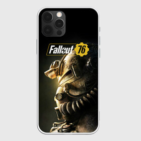 Чехол для iPhone 12 Pro с принтом FALLOUT 76 | ФОЛЛАУТ 76 в Екатеринбурге, силикон | область печати: задняя сторона чехла, без боковых панелей | fallout | fallout 76 | future | rpg | valt tec | war | wasteland | будущее | война | костюм | постапокалипсис | рпг | фалаут | фолаут | фоллаут | фолыч | ядерная пустошь