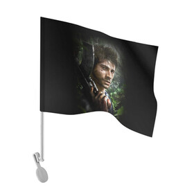 Флаг для автомобиля с принтом Far Cry 3 в Екатеринбурге, 100% полиэстер | Размер: 30*21 см | 3d | action | fire | rpg | truck | огонь | оружия | открытый  мир | пистолет | фар край