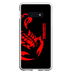 Чехол для Samsung S10E с принтом Scorpions в Екатеринбурге, Силикон | Область печати: задняя сторона чехла, без боковых панелей | scorpions | группа | скорпионс | хард | хардрок