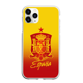 Чехол для iPhone 11 Pro матовый с принтом Сборная Испании в Екатеринбурге, Силикон |  | la furia | lafuria | roja | spain | team | игровая форма | испания | красная ярость | фурия | футбол | чемпионат мира
