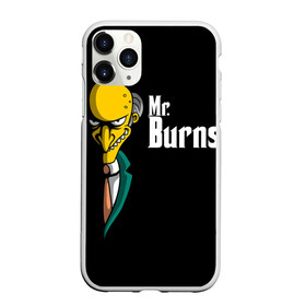 Чехол для iPhone 11 Pro матовый с принтом Mr Burns (Simpsons) в Екатеринбурге, Силикон |  | burns | mr | mr. burns | simpsons | мистер бернс | симпсоны