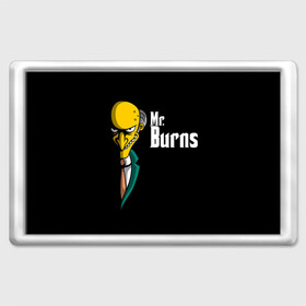 Магнит 45*70 с принтом Mr. Burns (Simpsons) в Екатеринбурге, Пластик | Размер: 78*52 мм; Размер печати: 70*45 | burns | mr | mr. burns | simpsons | мистер бернс | симпсоны