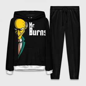 Женский костюм 3D (с толстовкой) с принтом Mr. Burns (Simpsons) в Екатеринбурге,  |  | burns | mr | mr. burns | simpsons | мистер бернс | симпсоны