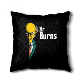 Подушка 3D с принтом Mr. Burns (Simpsons) в Екатеринбурге, наволочка – 100% полиэстер, наполнитель – холлофайбер (легкий наполнитель, не вызывает аллергию). | состоит из подушки и наволочки. Наволочка на молнии, легко снимается для стирки | burns | mr | mr. burns | simpsons | мистер бернс | симпсоны