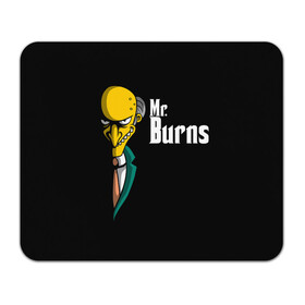 Коврик для мышки прямоугольный с принтом Mr. Burns (Simpsons) в Екатеринбурге, натуральный каучук | размер 230 х 185 мм; запечатка лицевой стороны | burns | mr | mr. burns | simpsons | мистер бернс | симпсоны