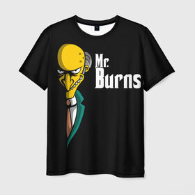 Мужская футболка 3D с принтом Mr. Burns (Simpsons) в Екатеринбурге, 100% полиэфир | прямой крой, круглый вырез горловины, длина до линии бедер | burns | mr | mr. burns | simpsons | мистер бернс | симпсоны