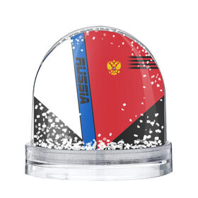 Снежный шар с принтом RUSSIA SPORT в Екатеринбурге, Пластик | Изображение внутри шара печатается на глянцевой фотобумаге с двух сторон | fc | football | football club | russia | sport | россия | спорт | спортивные | униформа | фирменные цвета | фк | футбол | футбольный клуб