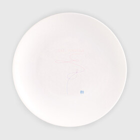 Тарелка с принтом LOVE YOURSELF_3 в Екатеринбурге, фарфор | диаметр - 210 мм
диаметр для нанесения принта - 120 мм | bangtan boys | bts | бантаны | бтс