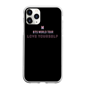 Чехол для iPhone 11 Pro матовый с принтом BTS WORLD TOUR_color в Екатеринбурге, Силикон |  | bangtan boys | bts | бантаны | бтс